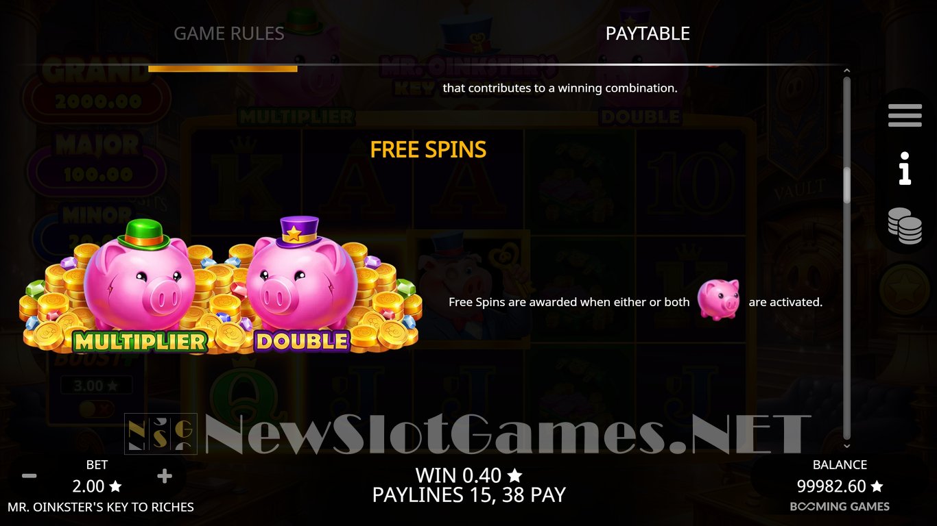 Mr. Oinksters Key To Riches Slot Slot Image in Demo - pic. 7