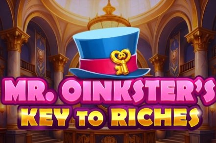 Mr. Oinksters Key To Riches Slot Logo