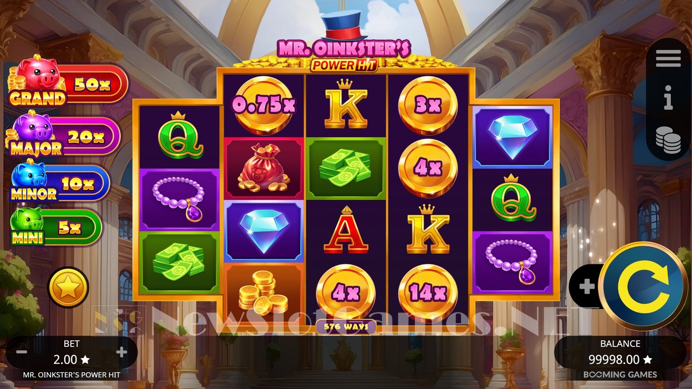 Mr. Oinksters Power Hit Slot Demo Image