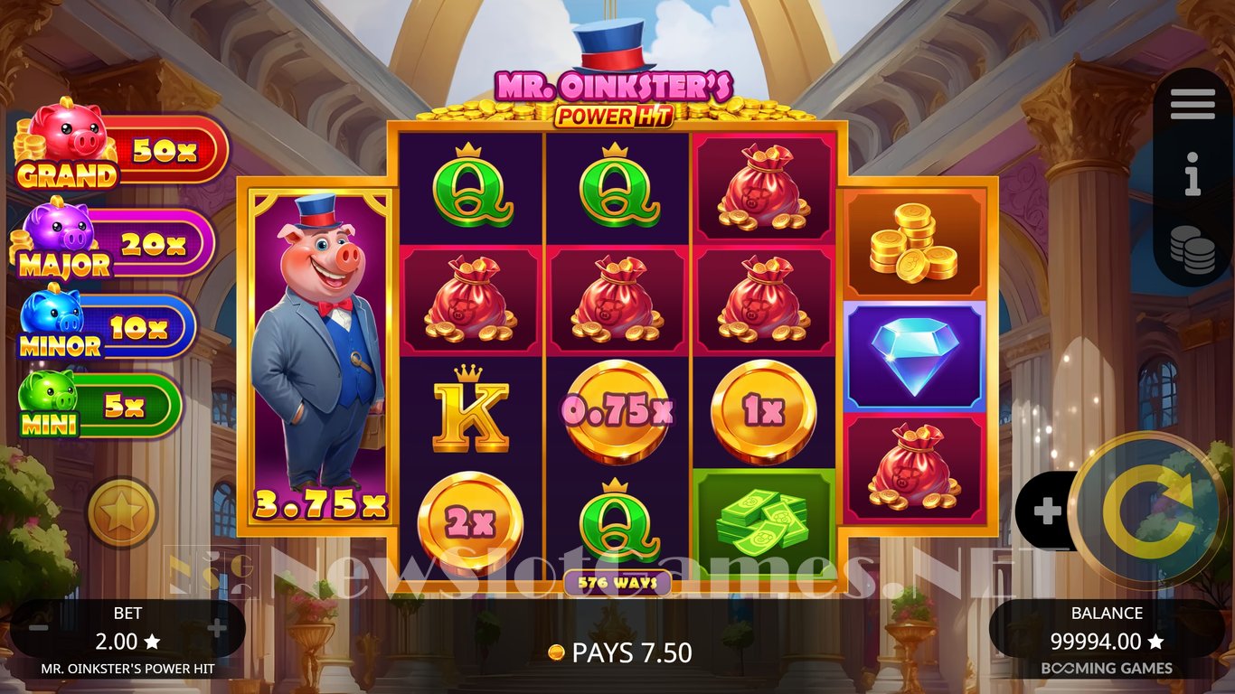 Mr. Oinksters Power Hit Slot Slot Image in Demo - pic. 3