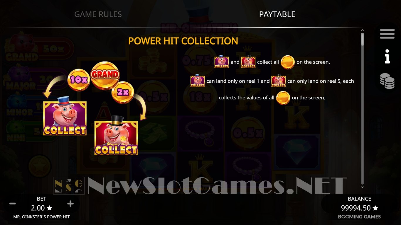 Mr. Oinksters Power Hit Slot Slot Image in Demo - pic. 4