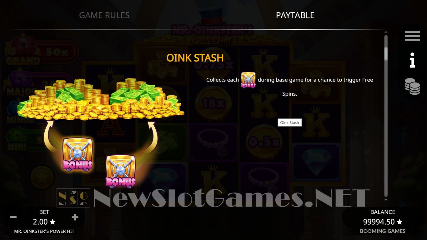 Mr. Oinksters Power Hit Slot Slot Image in Demo - pic. 5