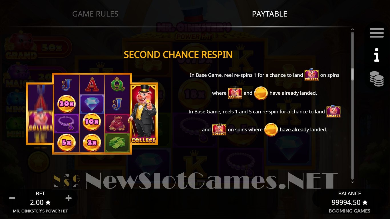 Mr. Oinksters Power Hit Slot Slot Image in Demo - pic. 6