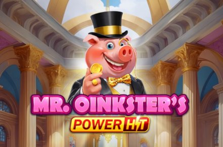 Mr. Oinksters Power Hit Slot Logo