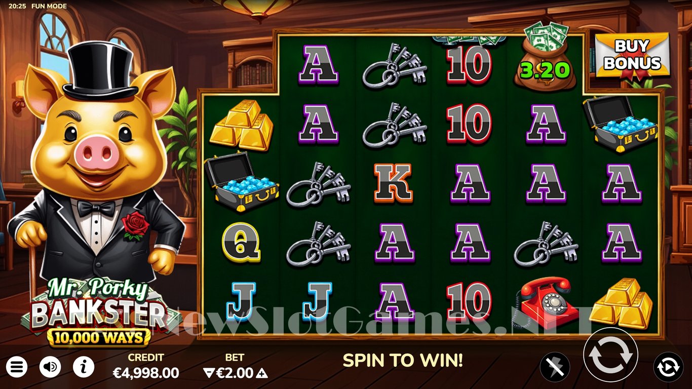 Mr. Porky Bankster Slot Demo Image