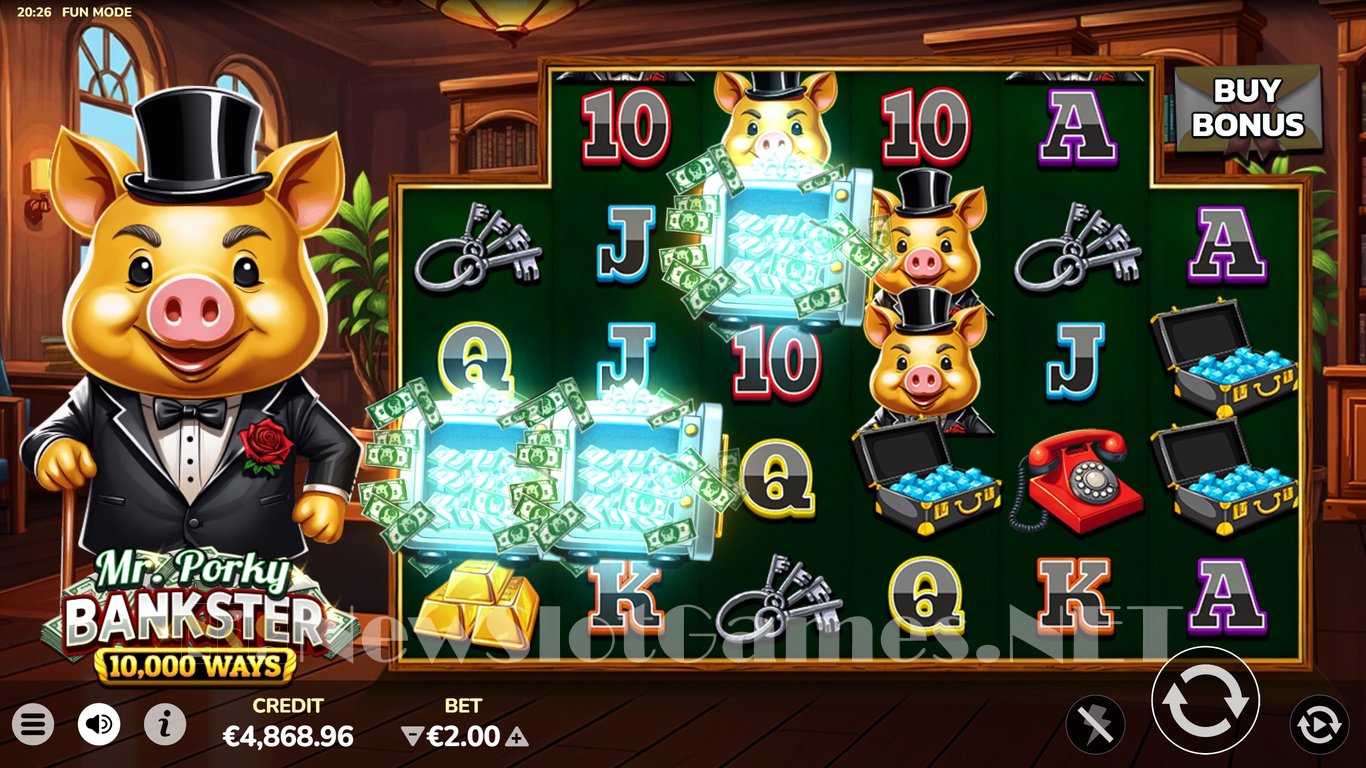 Mr. Porky Bankster Slot Slot Image in Demo - pic. 7