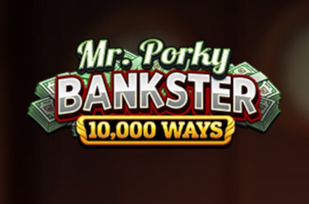 Mr. Porky Bankster Slot Logo