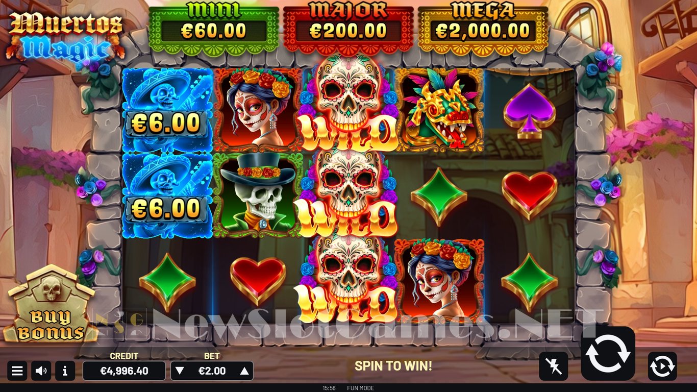 Muertos Magic Slot Demo Image