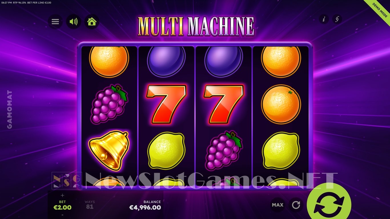 Multi Machine Slot Demo Image