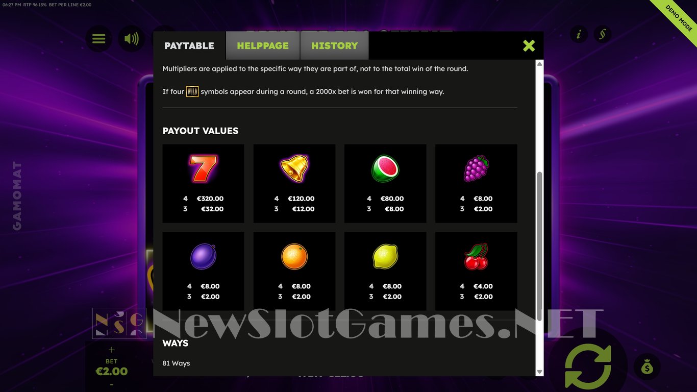Multi Machine Slot Slot Image in Demo - pic. 5