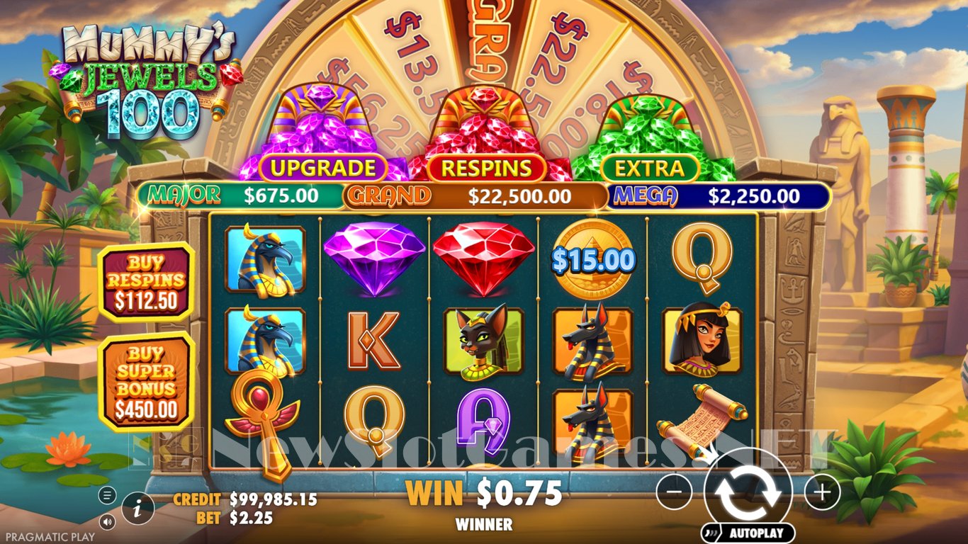 Mummys Jewels 100 Slot Slot Image in Demo - pic. 4