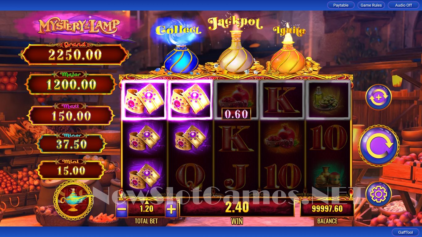Mystery of the Lamp Secret Bazaar Slot Slot Image in Demo - pic. 3