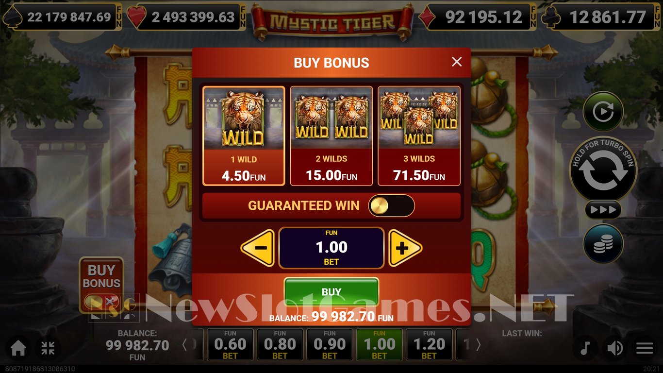 Mystic Tiger Slot Slot Image in Demo - pic. 4