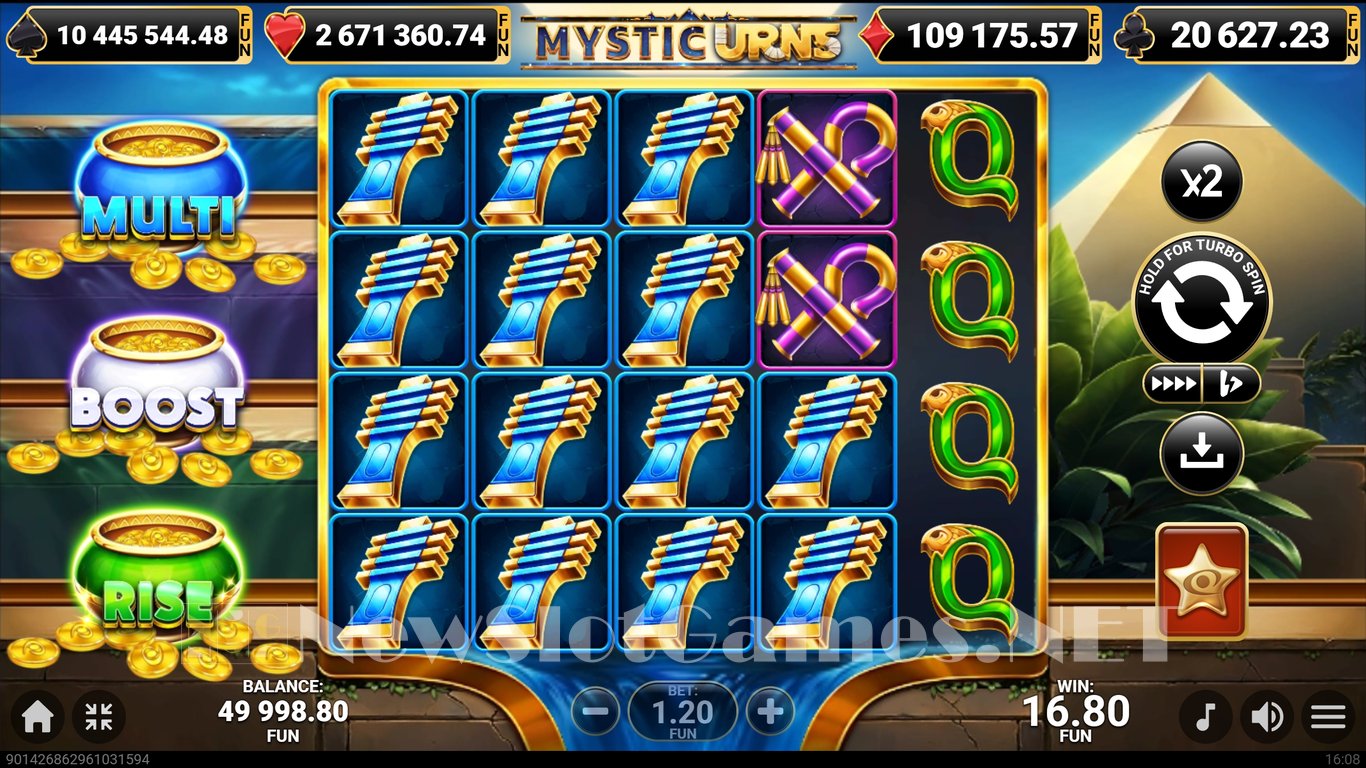 Mystic Urns Slot Demo Image