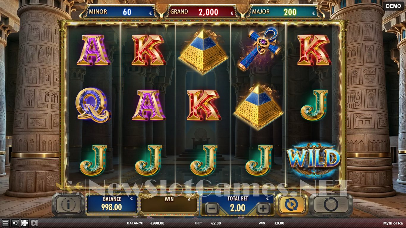 Myth of Ra Slot Demo Image