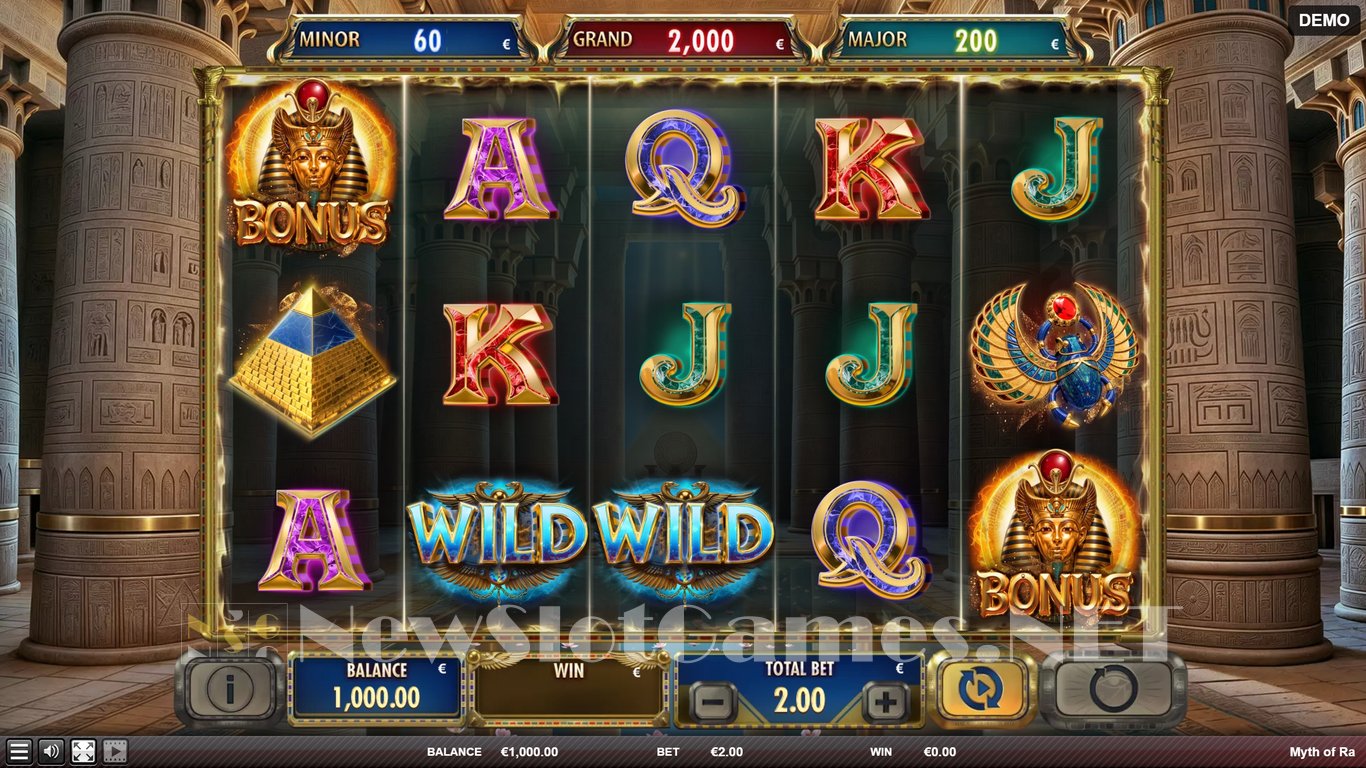 Myth of Ra Slot Slot Image in Demo - pic. 2