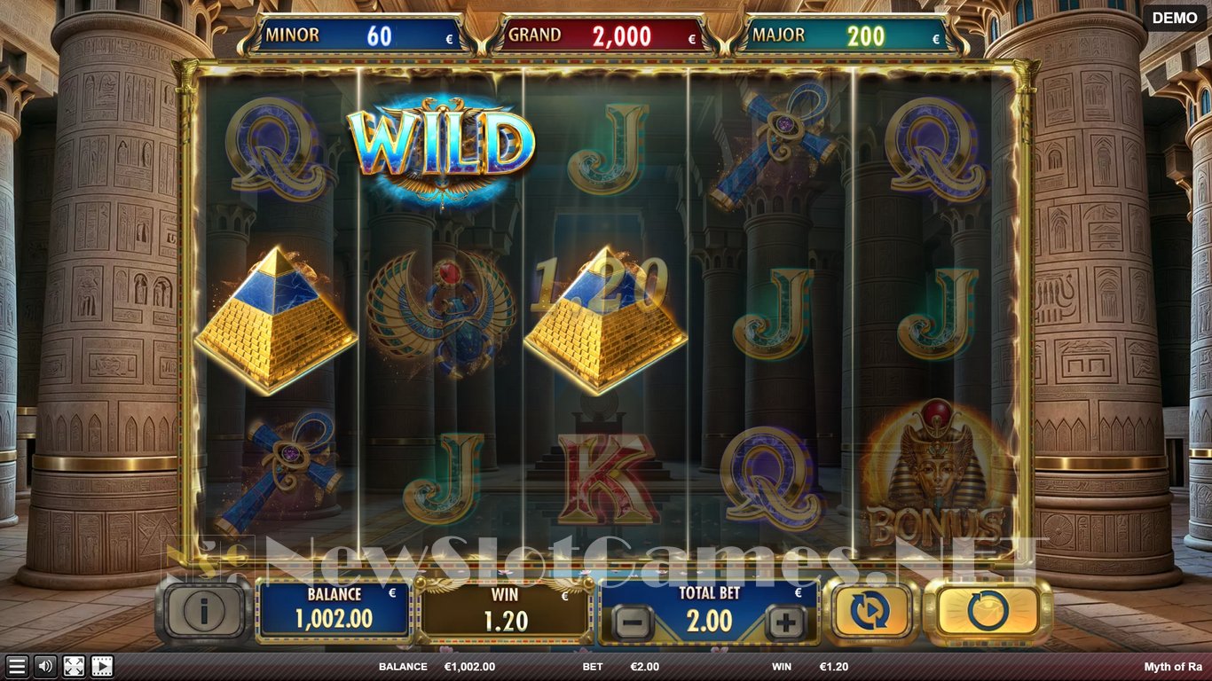 Myth of Ra Slot Slot Image in Demo - pic. 3