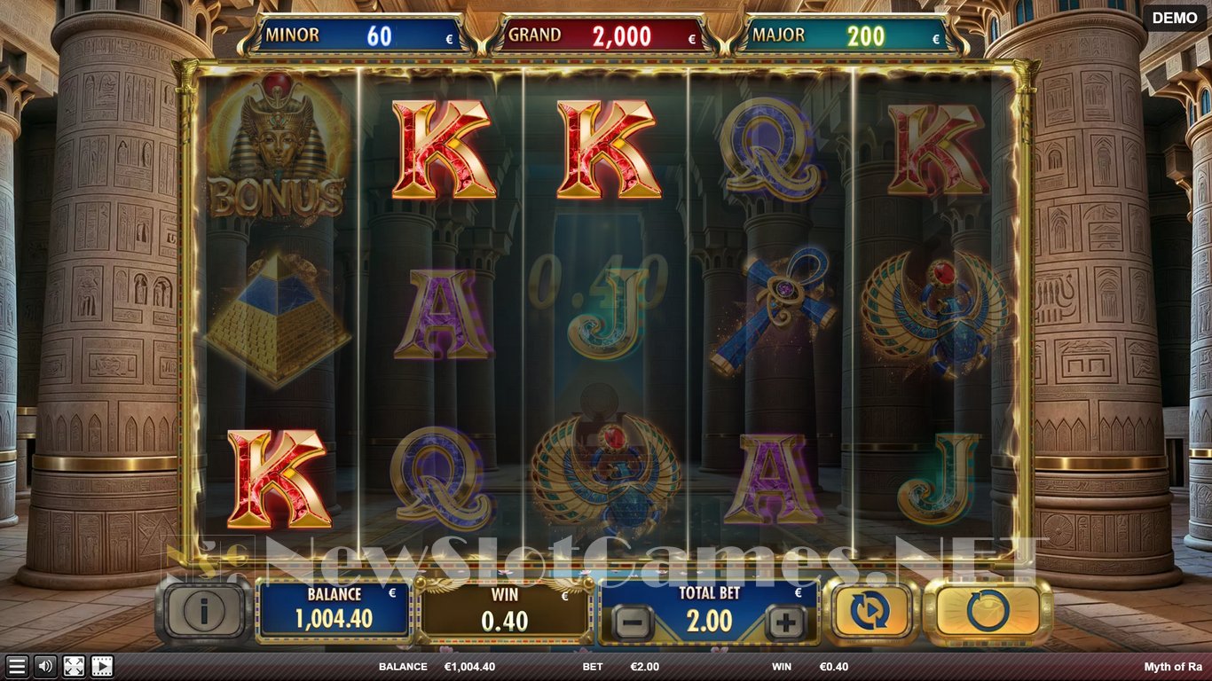 Myth of Ra Slot Slot Image in Demo - pic. 4