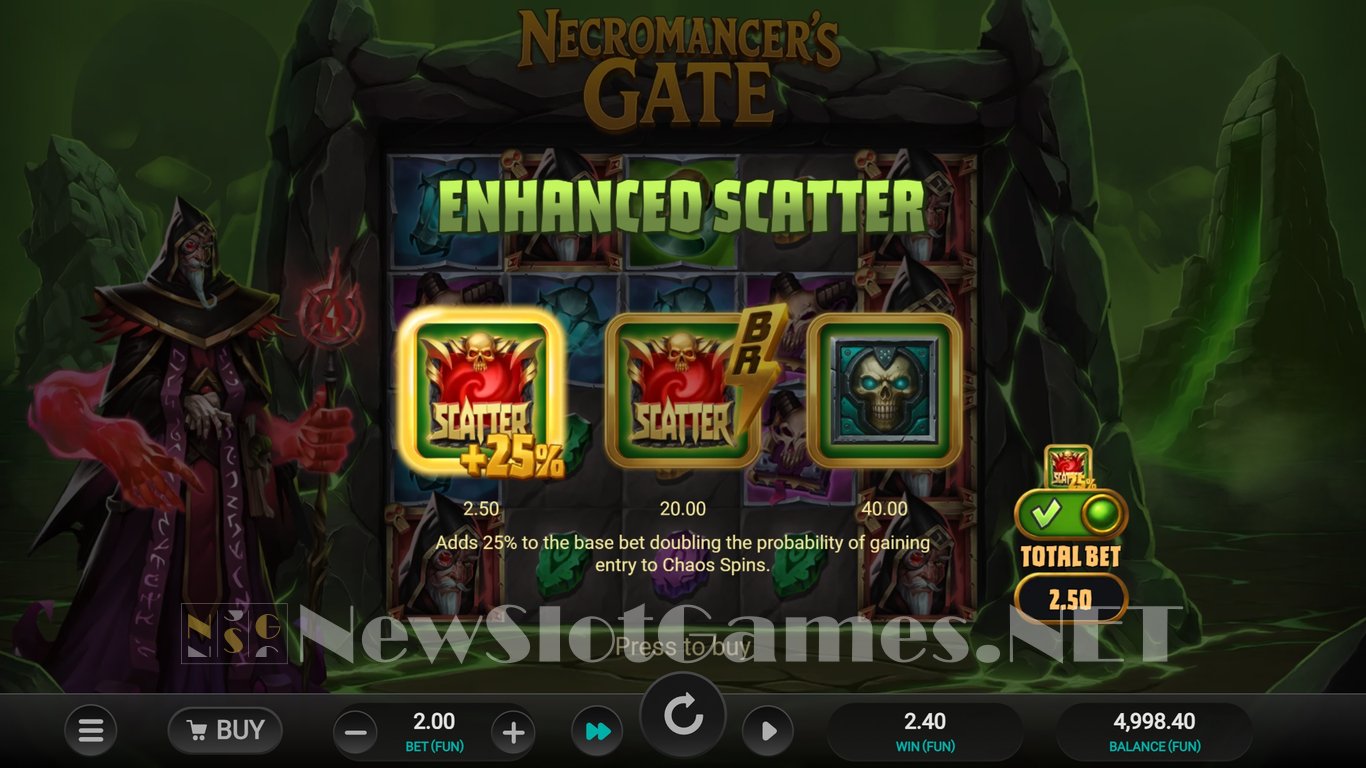 Necromancers Gate Slot Slot Image in Demo - pic. 5