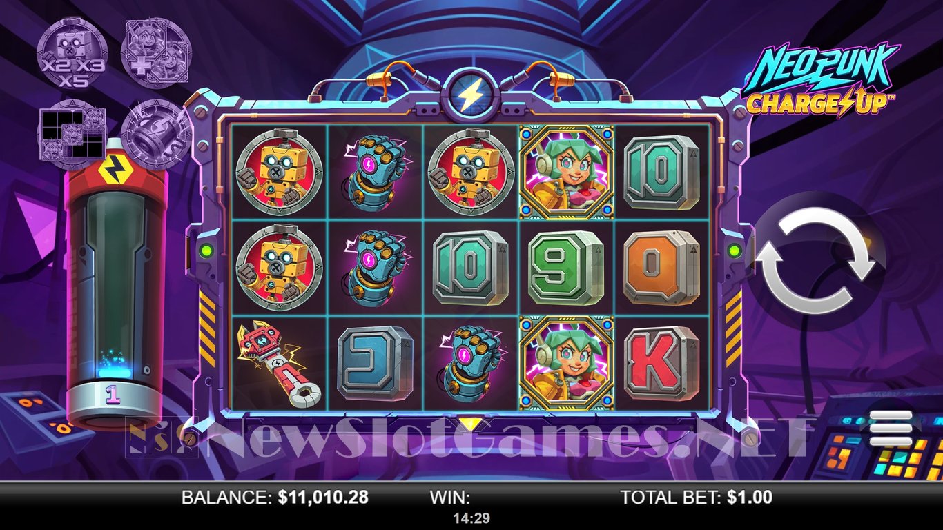 Neopunk Charge Up Slot Slot Image in Demo - pic. 4