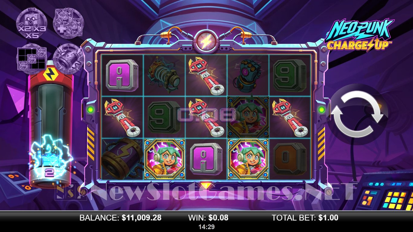 Neopunk Charge Up Slot Slot Image in Demo - pic. 5