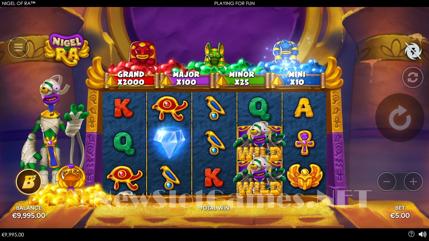 Nigel of Ra Slot Demo Image