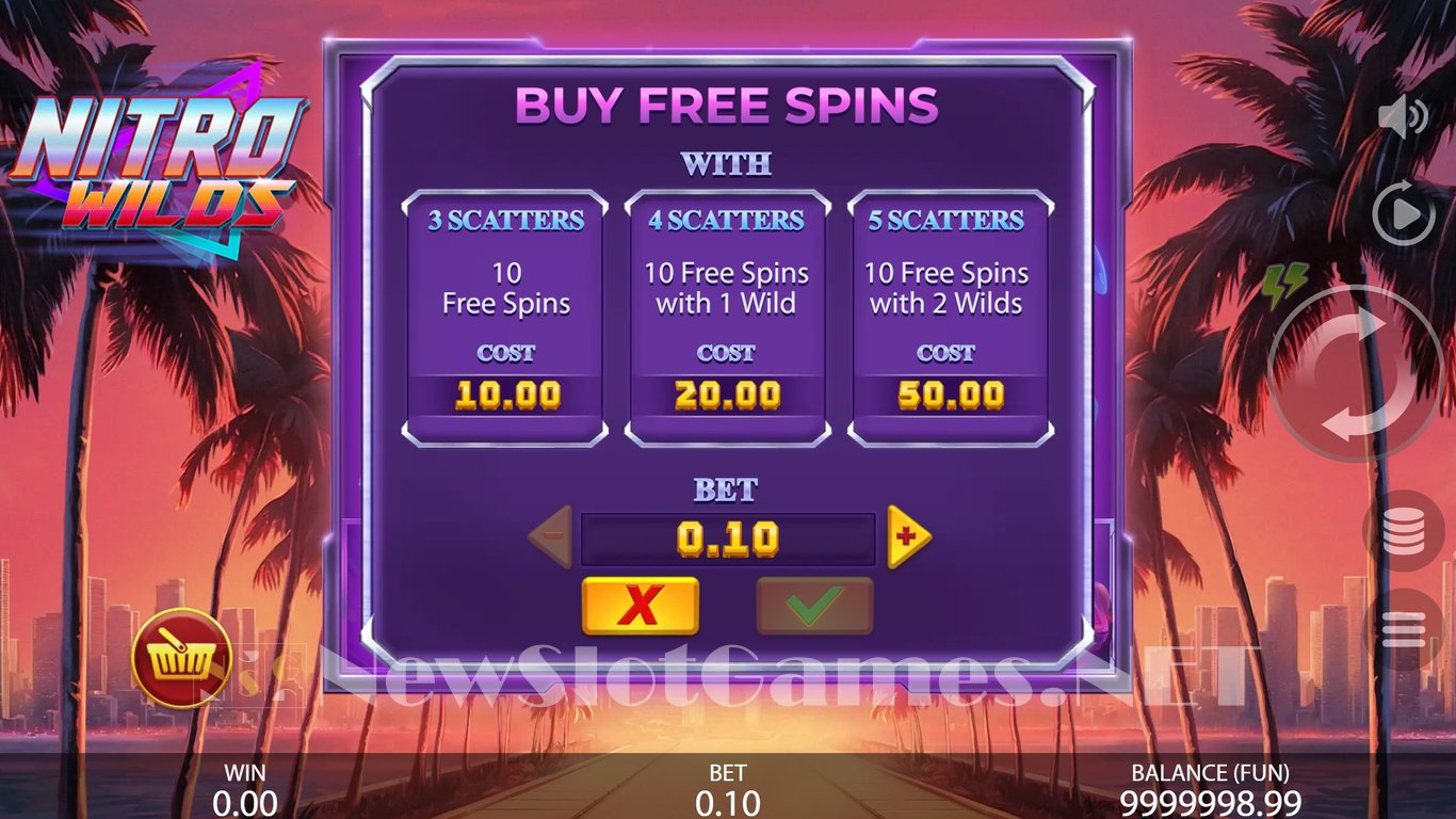 Nitro Wilds Slot Slot Image in Demo - pic. 2