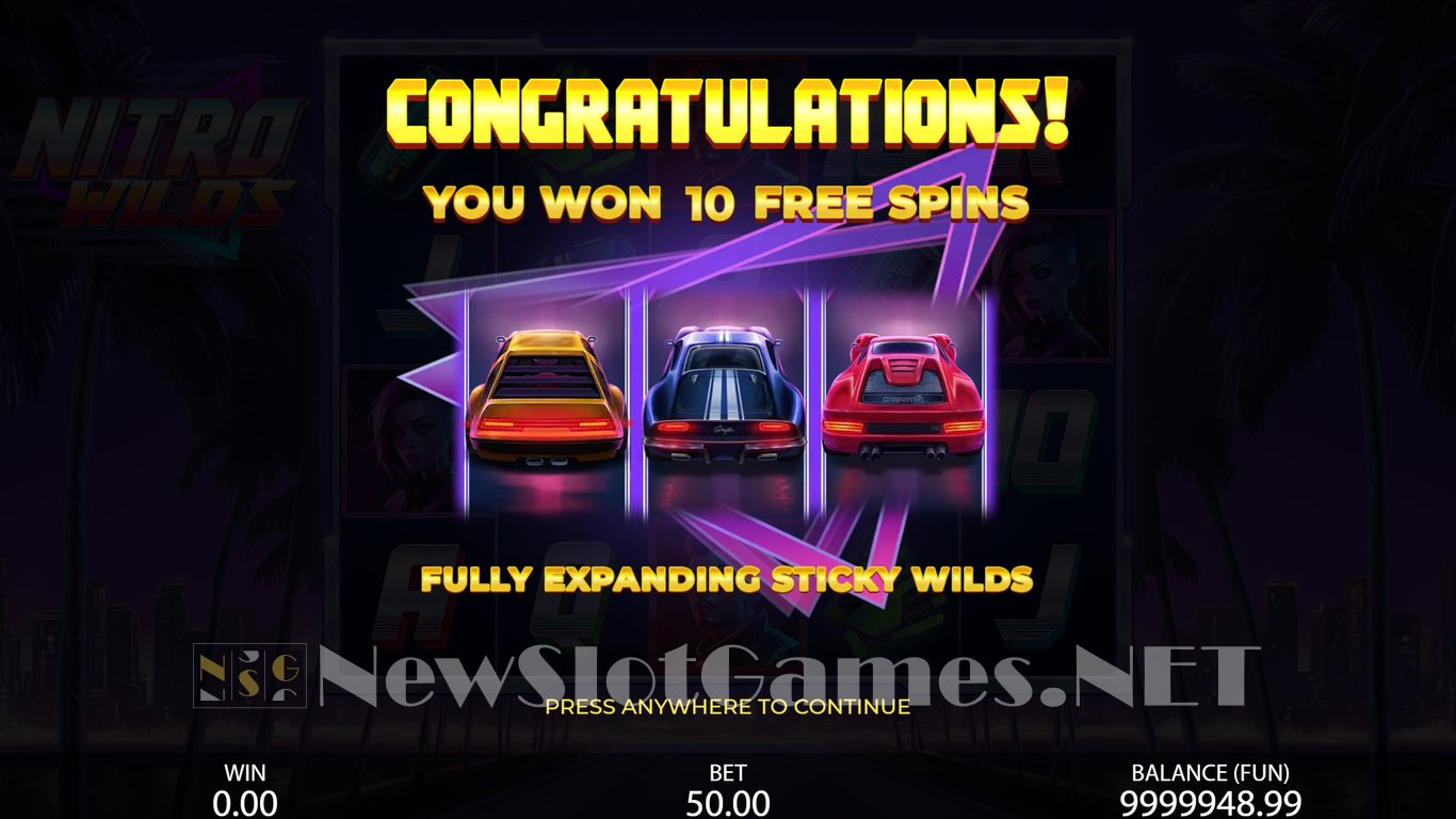 Nitro Wilds Slot Slot Image in Demo - pic. 3