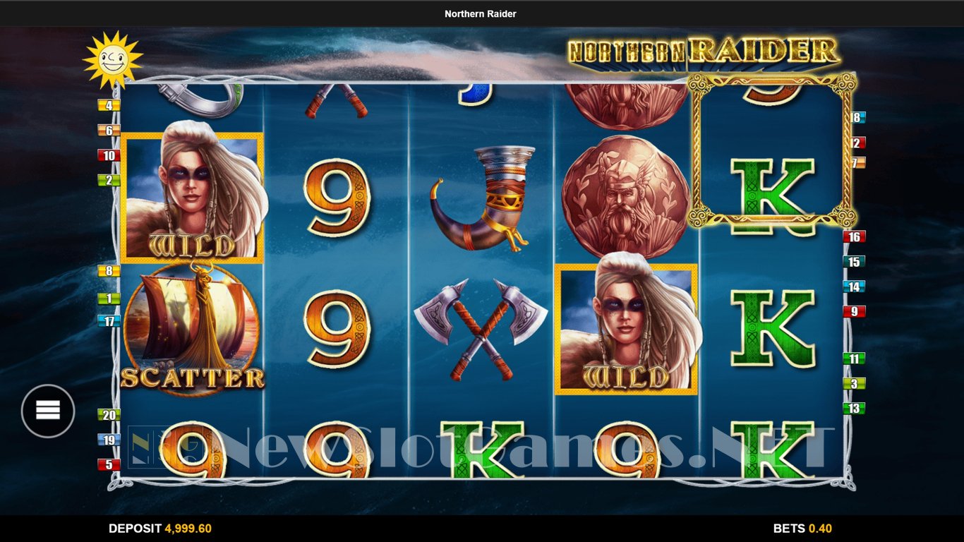 Northern Raider Slot Demo Image