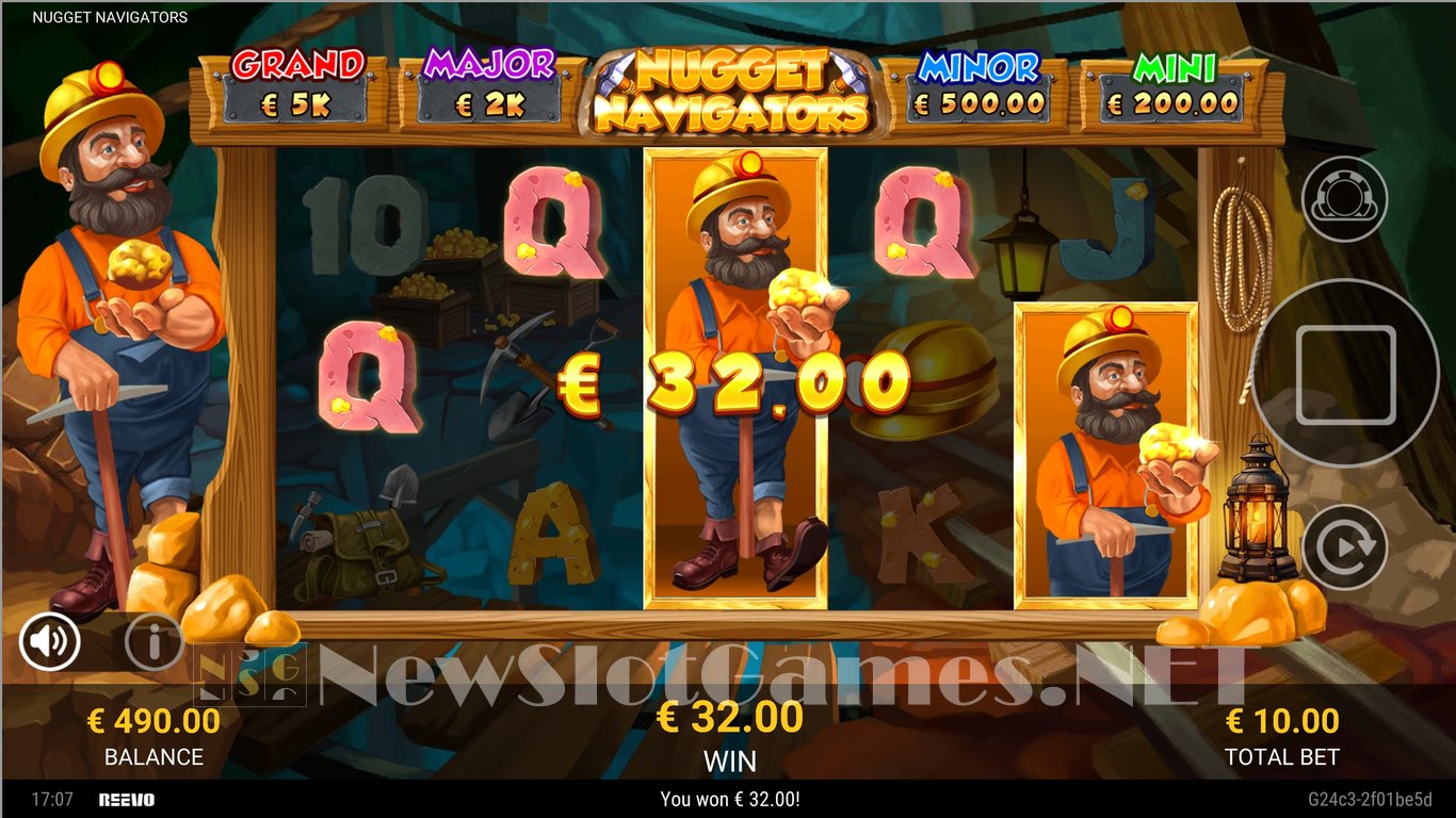 Nugget Navigators Slot Demo Image