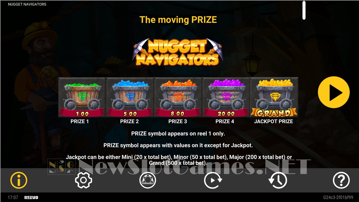 Nugget Navigators Slot Slot Image in Demo - pic. 5