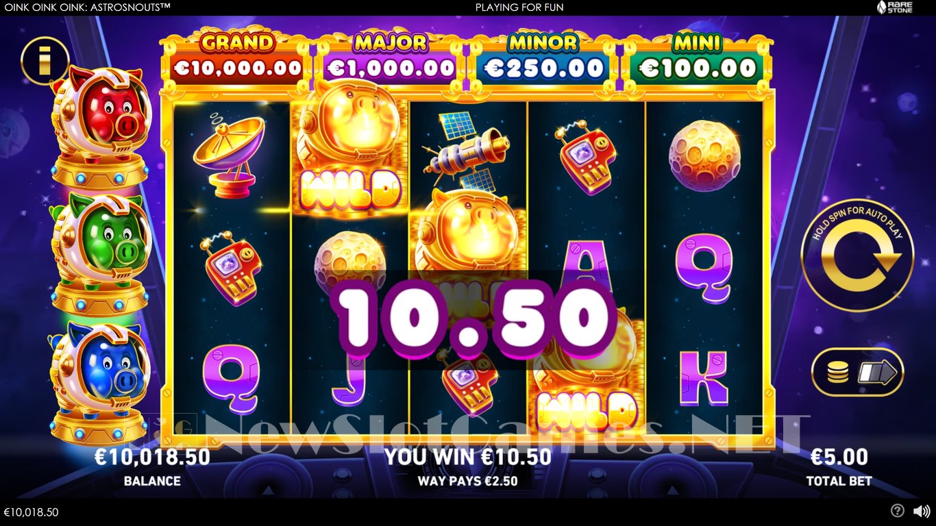Oink Oink Oink AstroSnouts Slot Slot Image in Demo - pic. 2