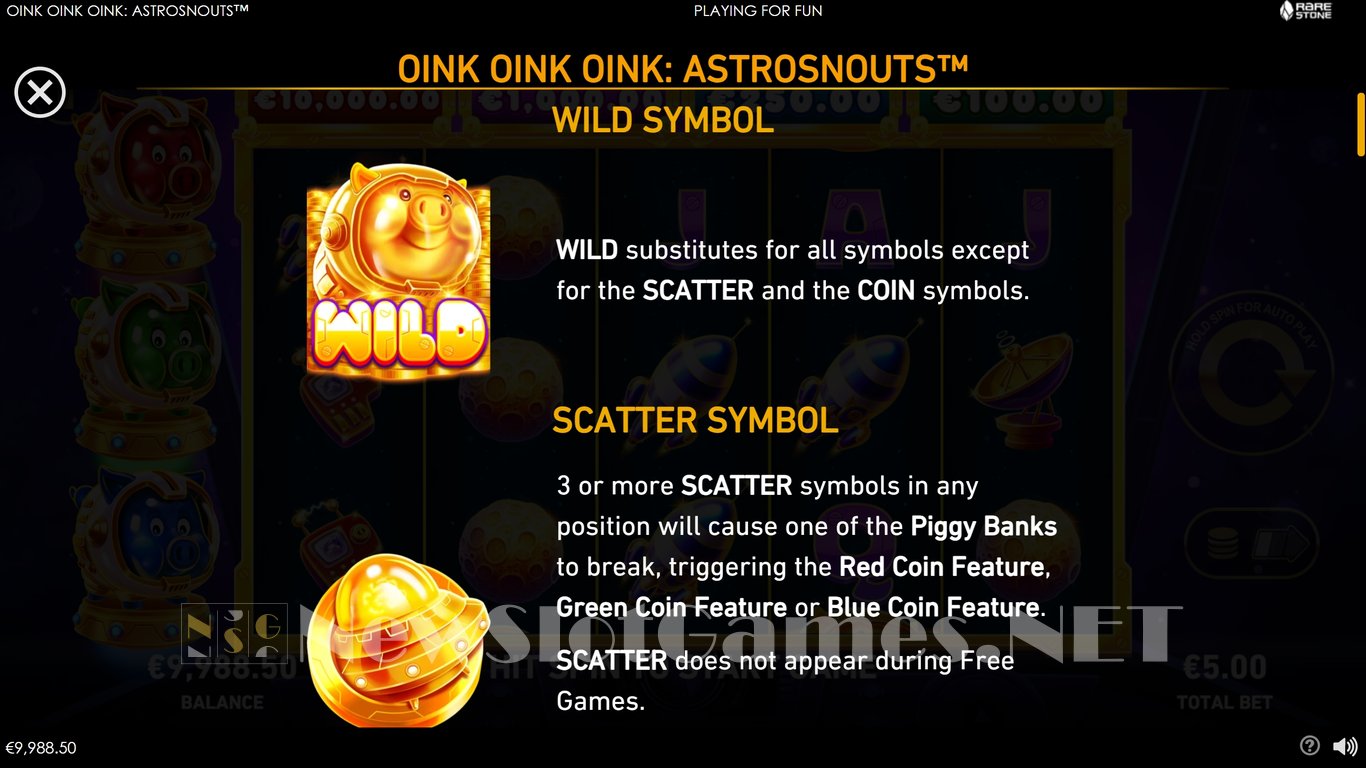 Oink Oink Oink AstroSnouts Slot Slot Image in Demo - pic. 6