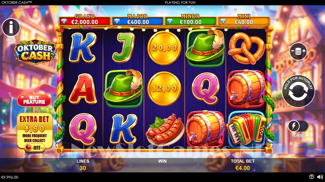 Oktober Cash Slot Demo Image