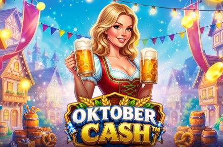 Oktober Cash Slot Logo