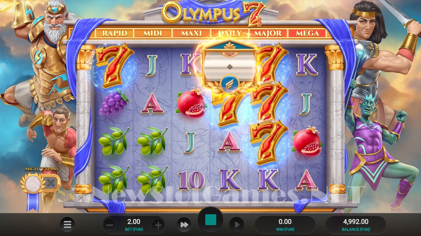 Olympus 7s Dream Drop Slot Slot Image in Demo - pic. 2
