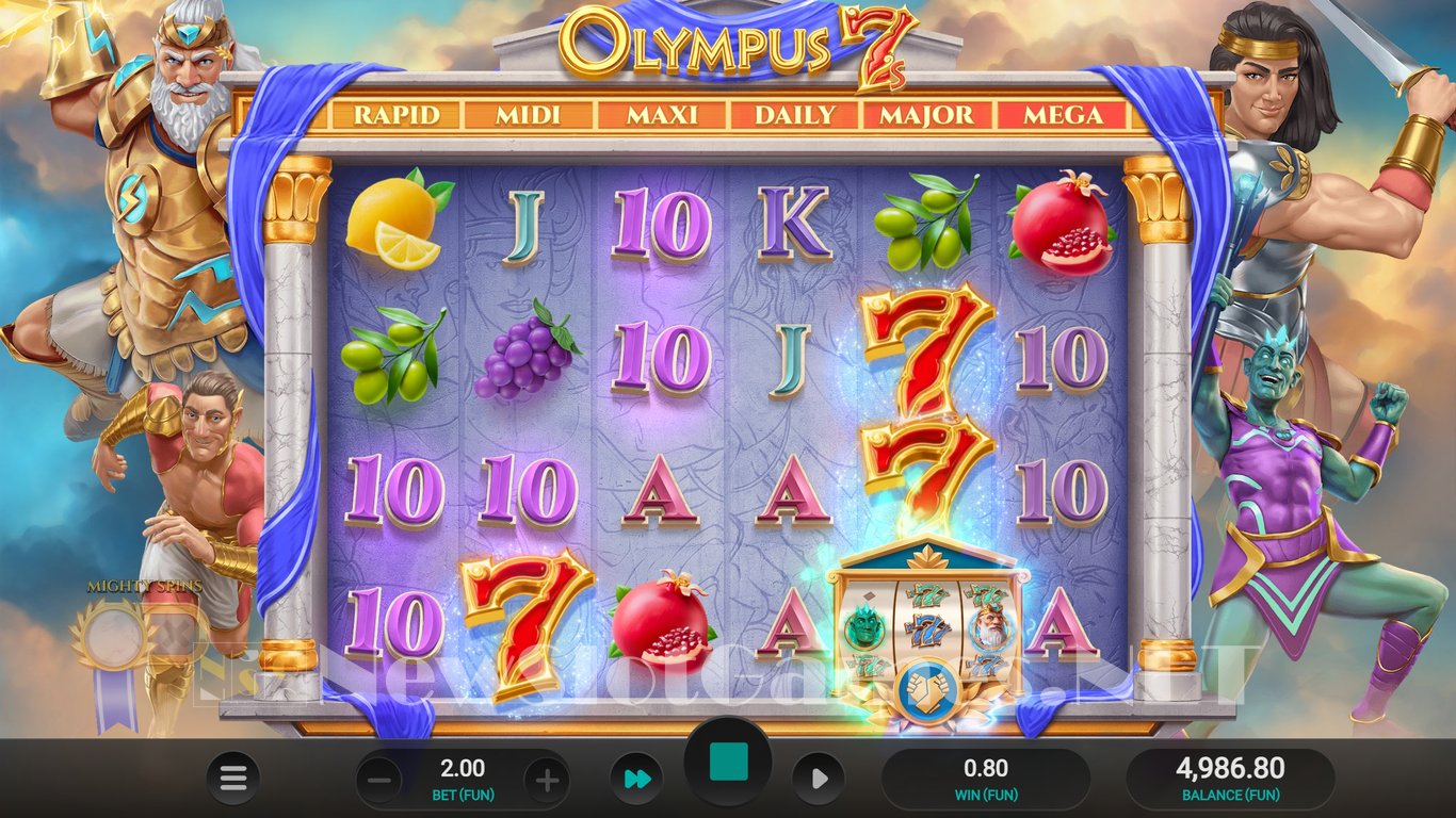 Olympus 7s Dream Drop Slot Slot Image in Demo - pic. 3