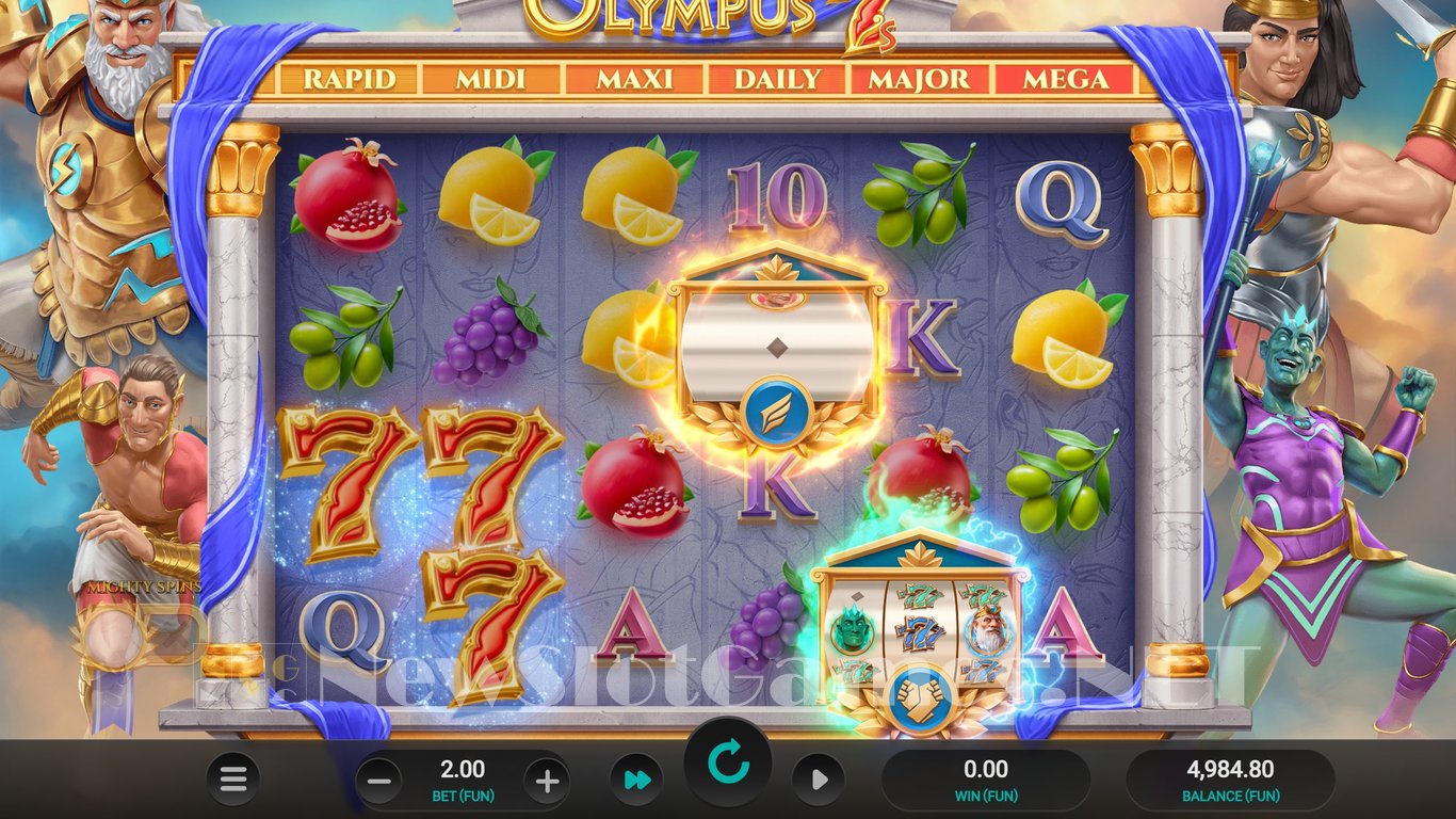 Olympus 7s Dream Drop Slot Slot Image in Demo - pic. 4
