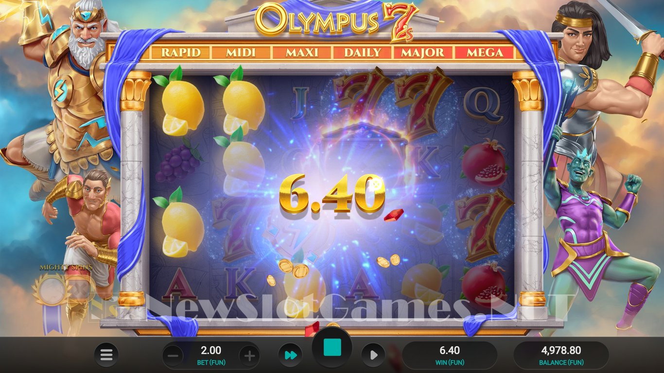 Olympus 7s Dream Drop Slot Slot Image in Demo - pic. 6