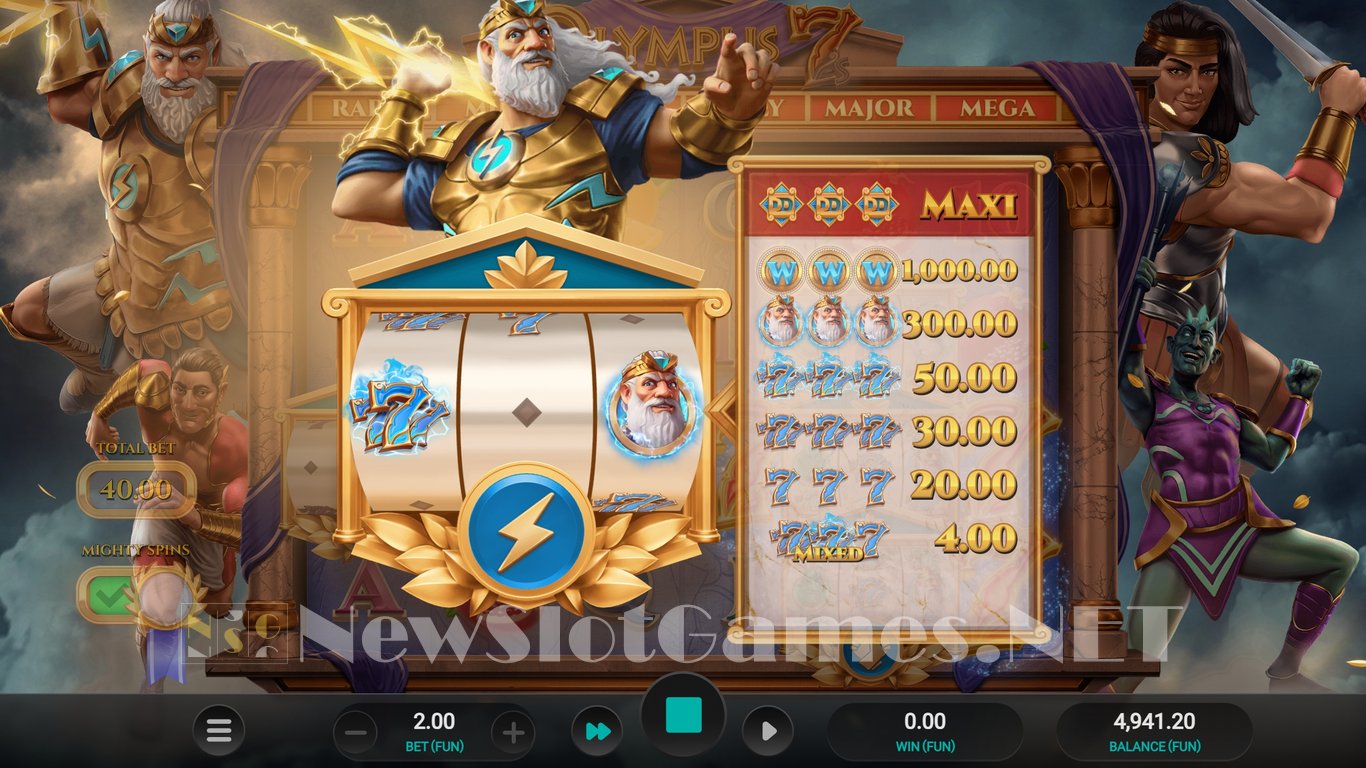 Olympus 7s Dream Drop Slot Slot Image in Demo - pic. 8