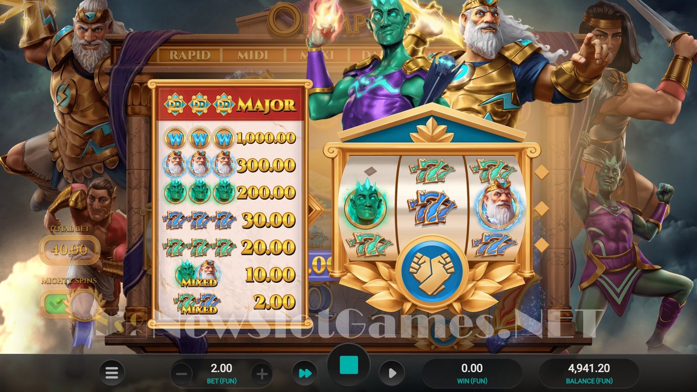 Olympus 7s Dream Drop Slot Slot Image in Demo - pic. 9