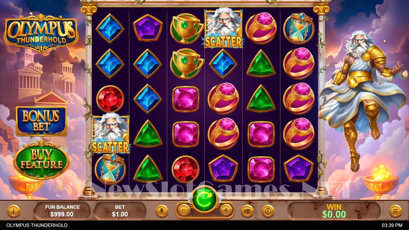 Olympus Thunderhold Slot Demo Image