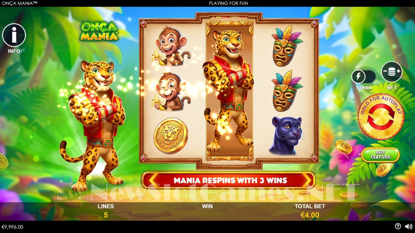 Onca Mania Slot Demo Image