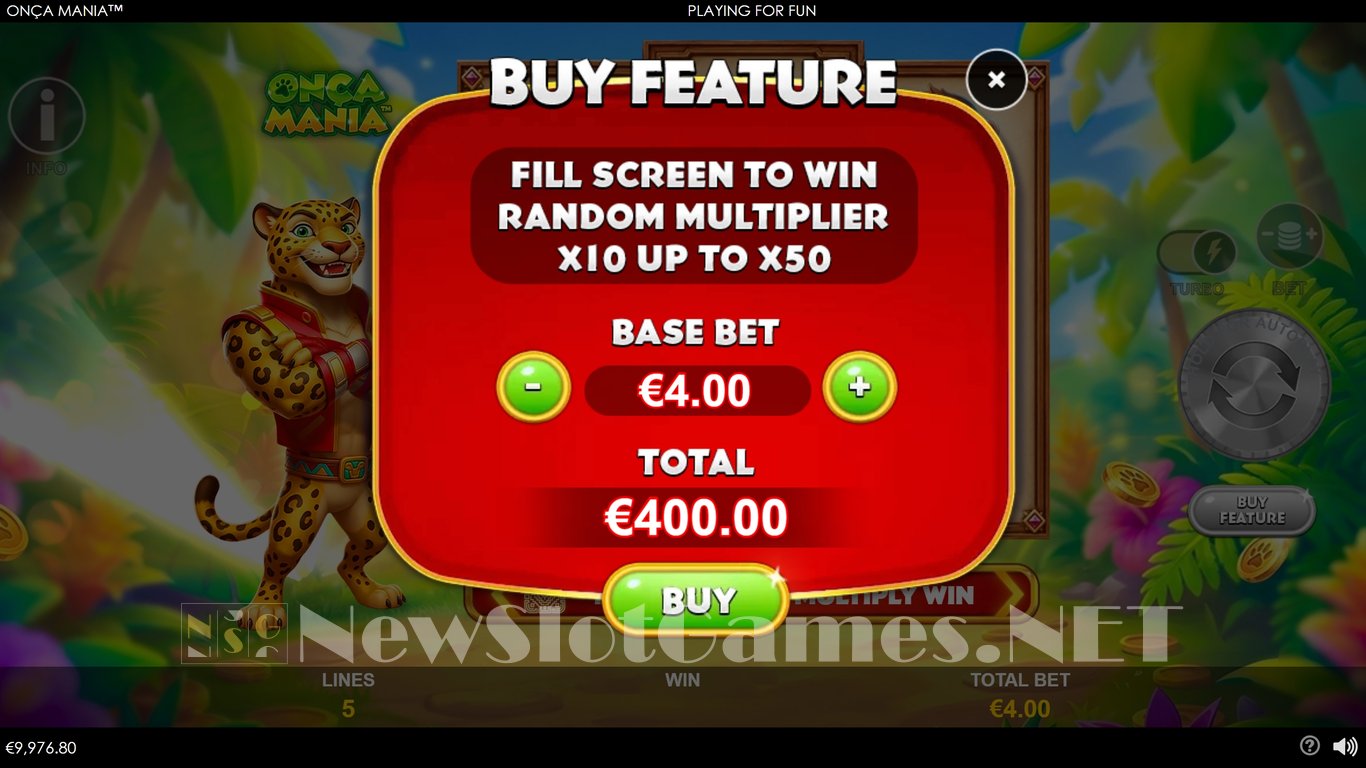 Onca Mania Slot Slot Image in Demo - pic. 5
