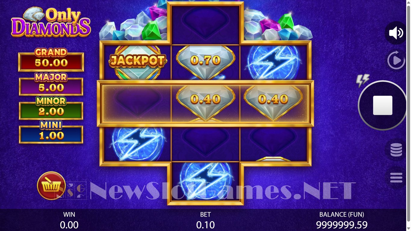 Only Diamonds Slot Slot Image in Demo - pic. 2
