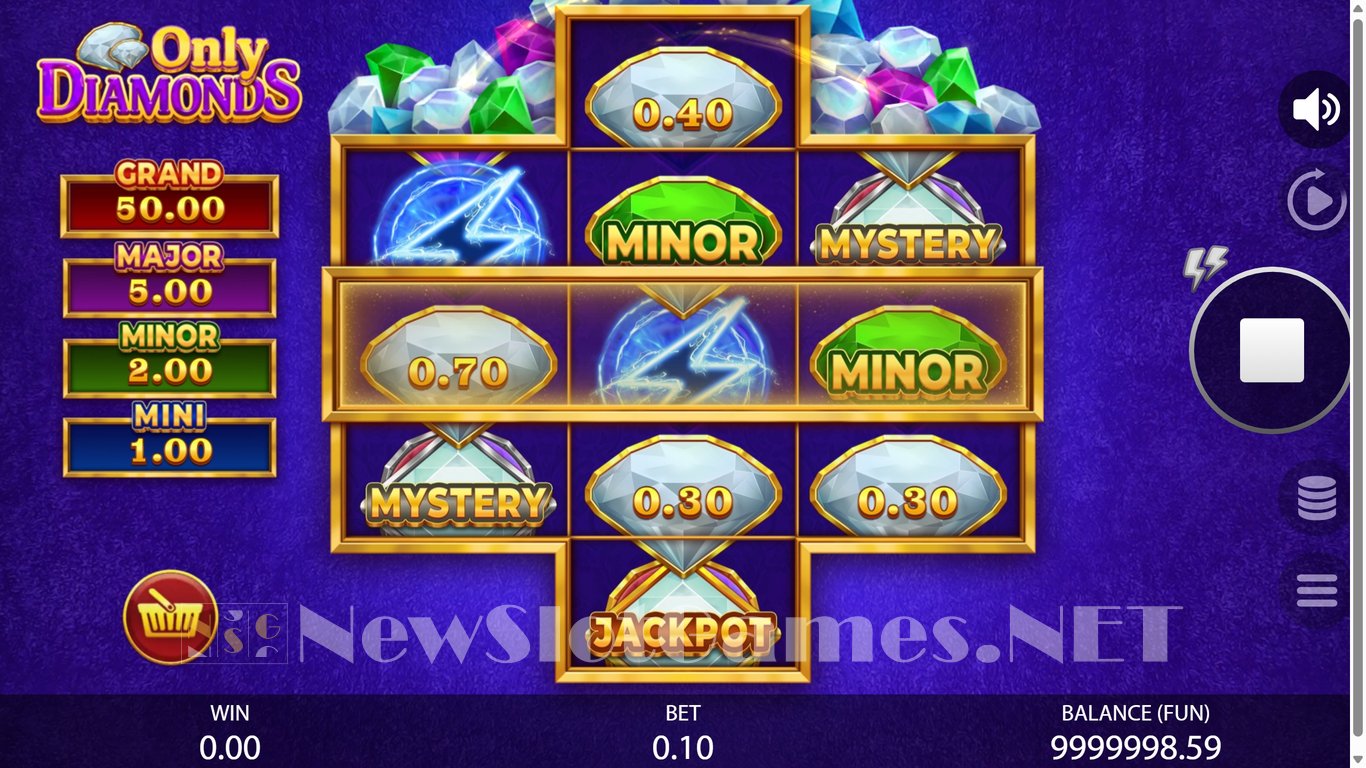 Only Diamonds Slot Slot Image in Demo - pic. 4