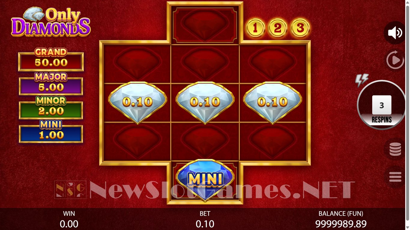 Only Diamonds Slot Slot Image in Demo - pic. 7