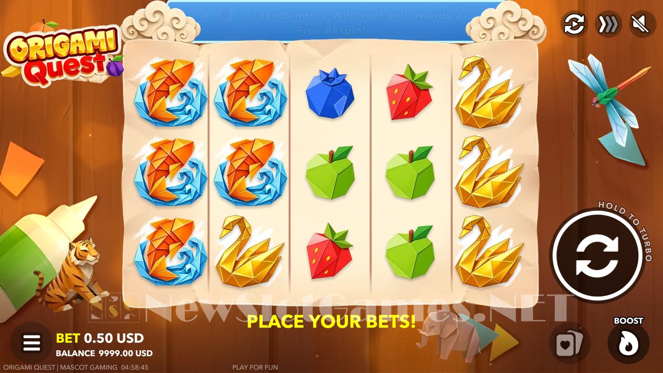 Origami Quest Slot Slot Image in Demo - pic. 2