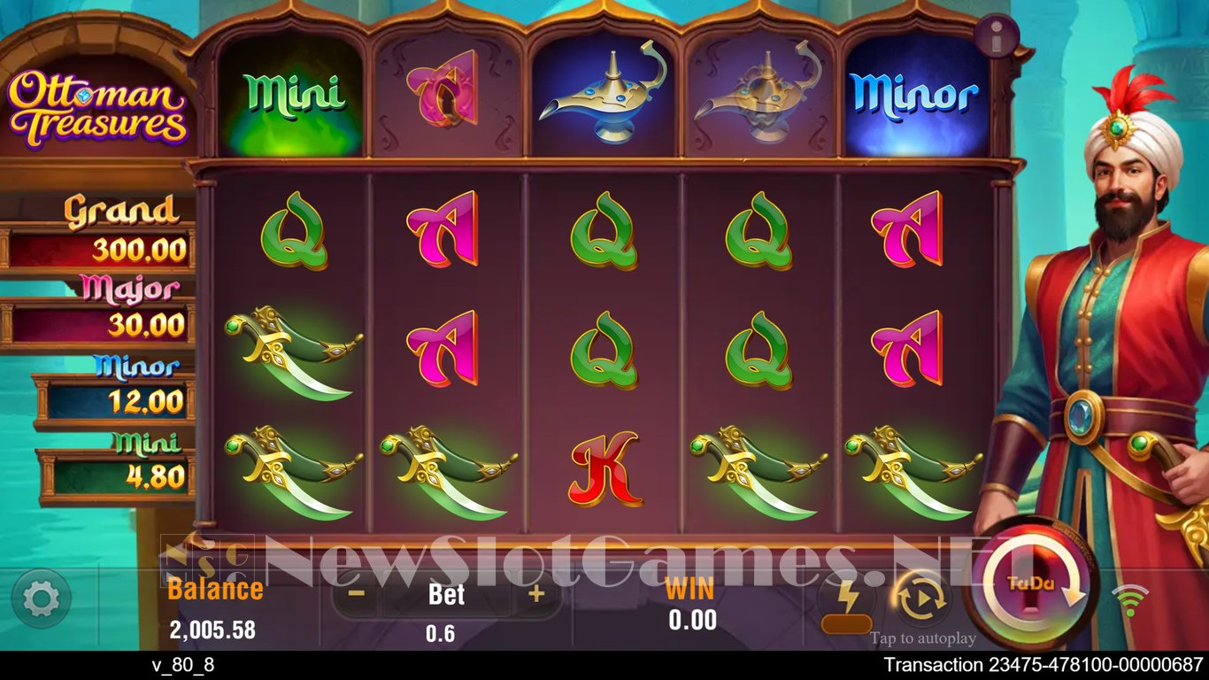 Ottoman Treasures Slot Demo Image
