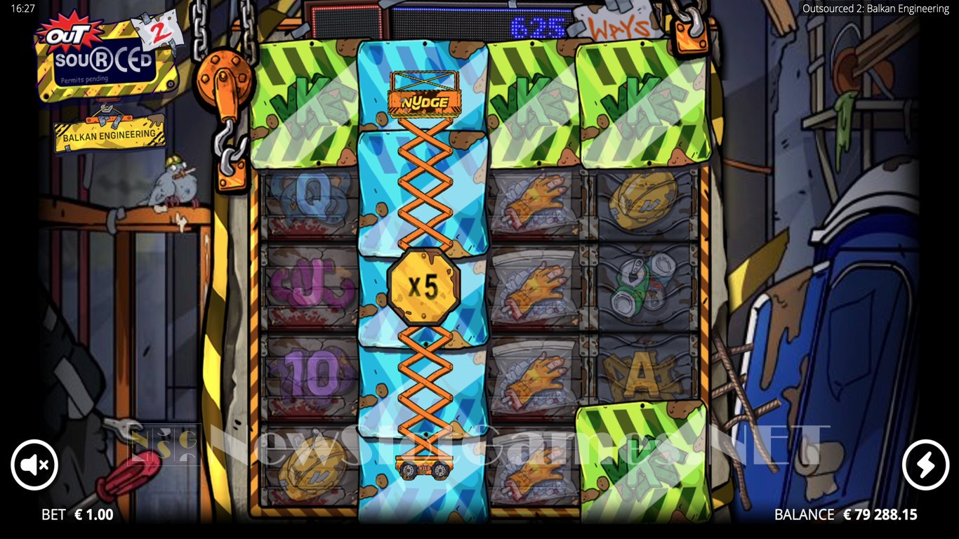 Outsourced 2 Balkan Engineering Slot Demo Image